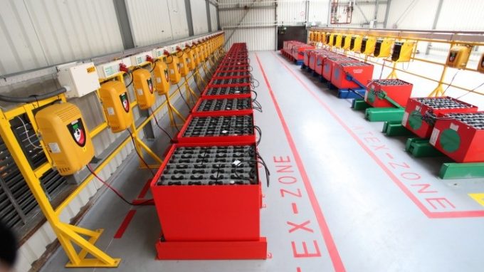 Laadstation voestalpine Polynorm Small